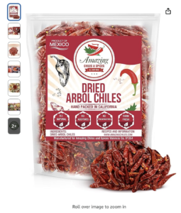 Chiles de Arbol